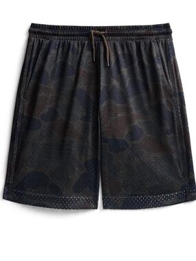 Boys Camouflage Athletic Mesh Shorts